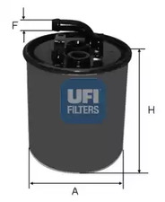 Топливный фильтр UFI 24.416.00