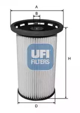 Топливный фильтр UFI 26.038.00