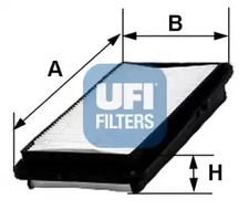 Фильтр воздушный UFI 30.380.00