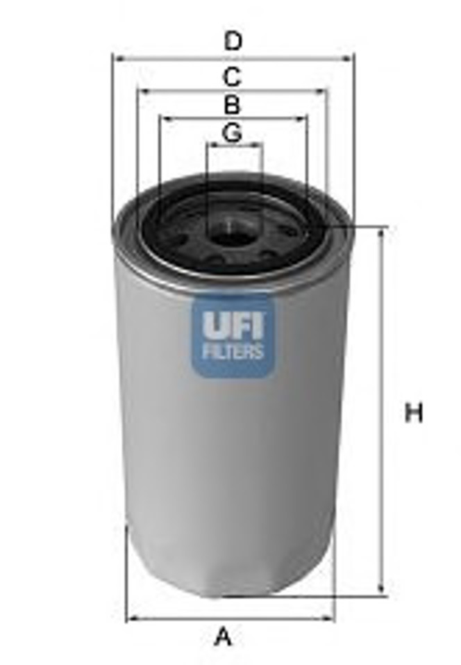Фильтр масляный UFI 23.291.00