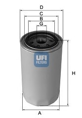 Масляный фильтр UFI 23.417.00