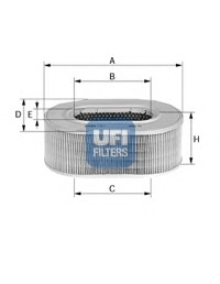 Воздушный фильтр UFI 27.071.01