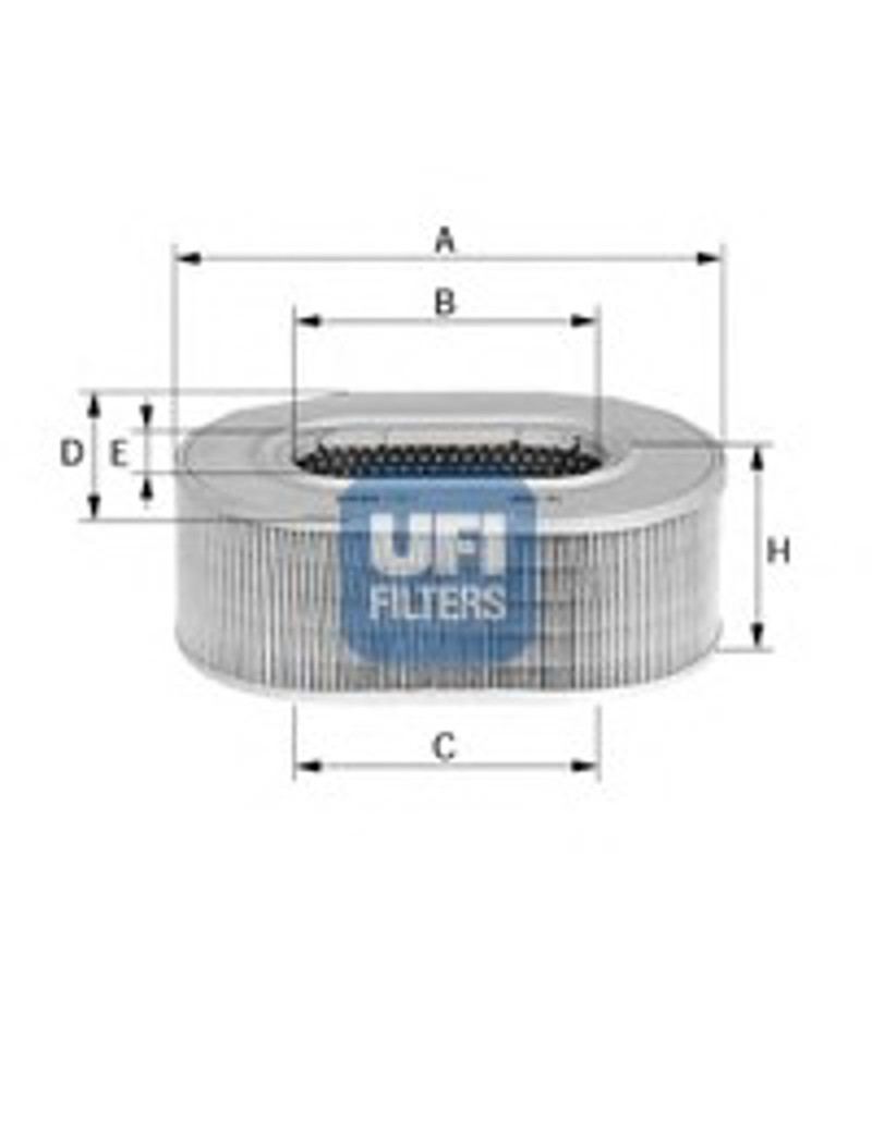 Фильтр воздушный UFI 27.589.00