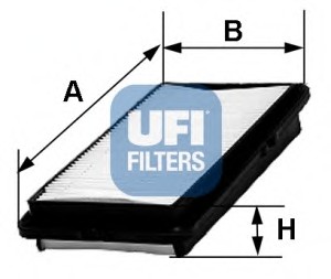 Фильтр воздушный UFI 30.347.00