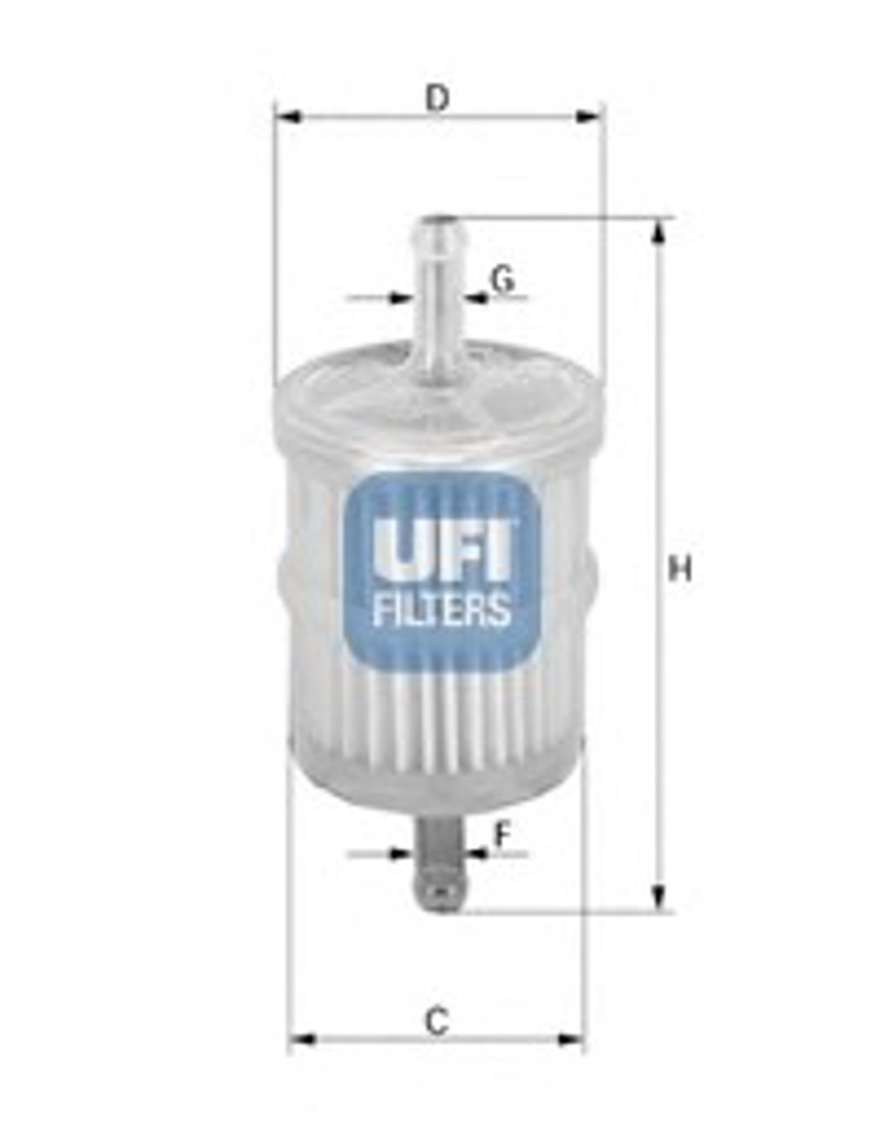 Фильтр топливный UFI 31.014.00