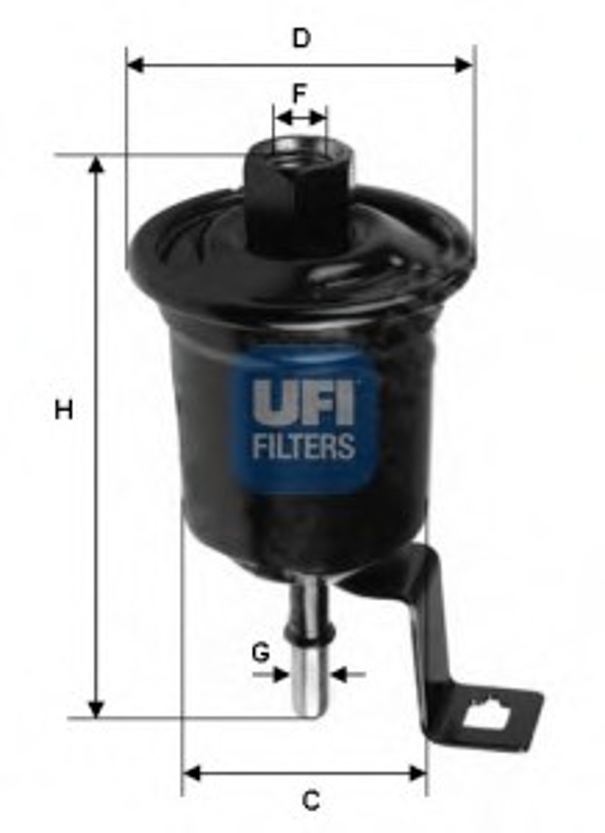 Фильтр топливный UFI 31.711.00