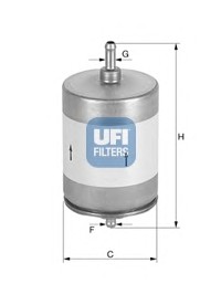 Топливный фильтр UFI 31.817.00