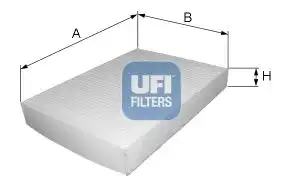 Салонный фильтр UFI 53.243.00