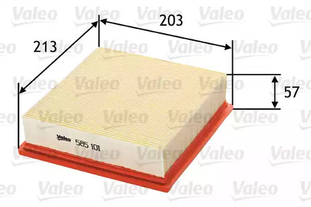 Фильтр воздушный VALEO 585101