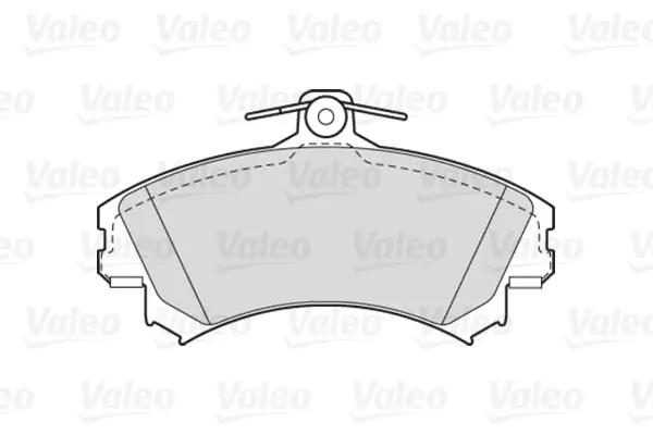 Комплект тормозных колодок дискового тормоз first VALEO 301318