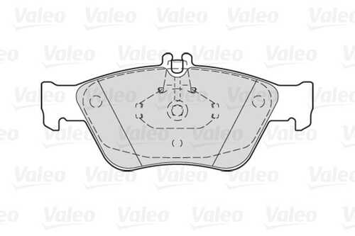 Комплект тормозных колодок дискового тормоза VALEO 301357
