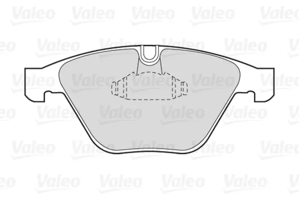 Комплект тормозных колодок дискового тормоз first VALEO 301410