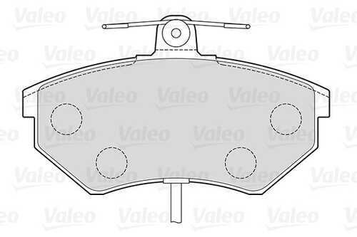 Комплект тормозных колодок дискового тормоз first VALEO 301484