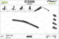 Безрамные дворники VALEO 575006