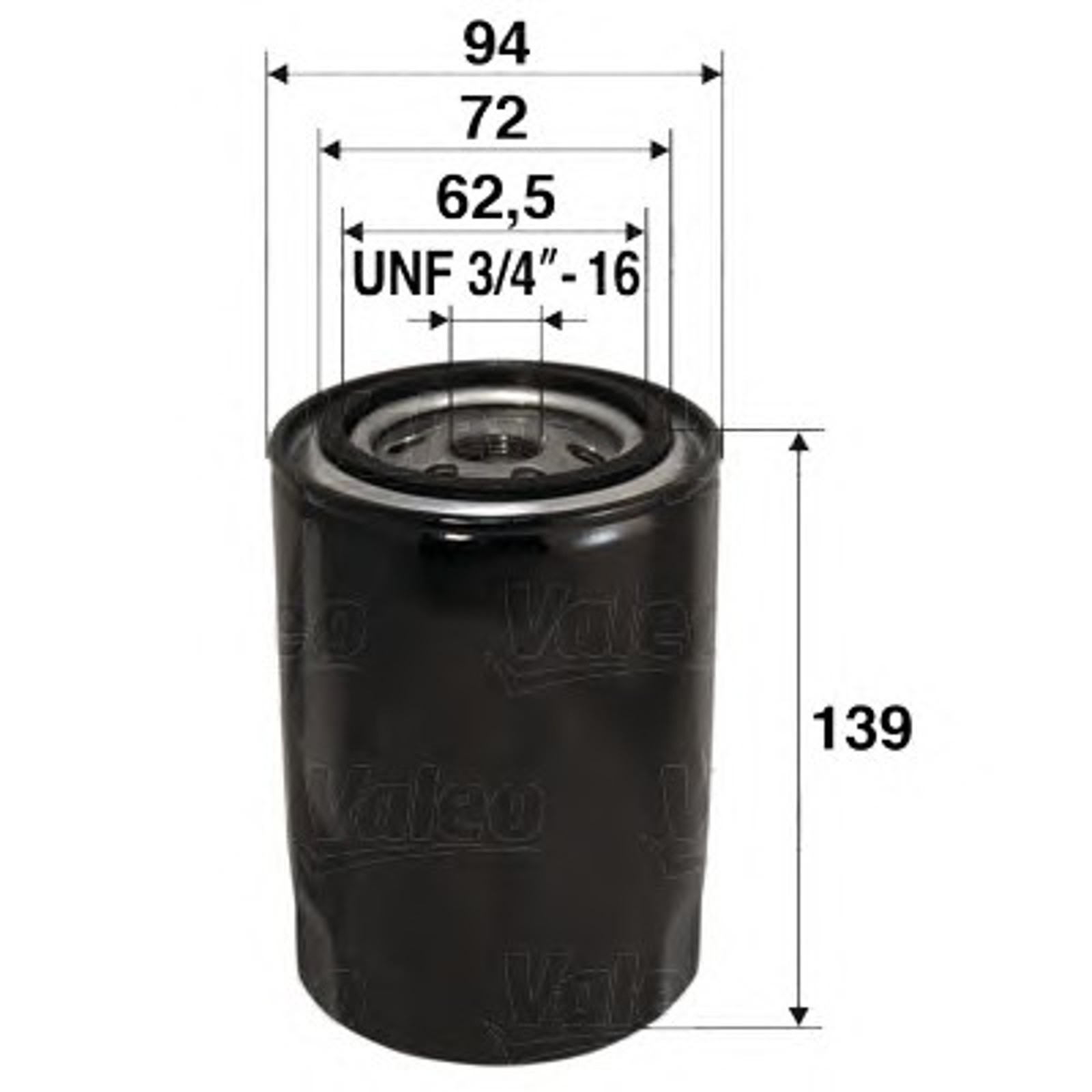 Масляный фильтр VALEO 586015