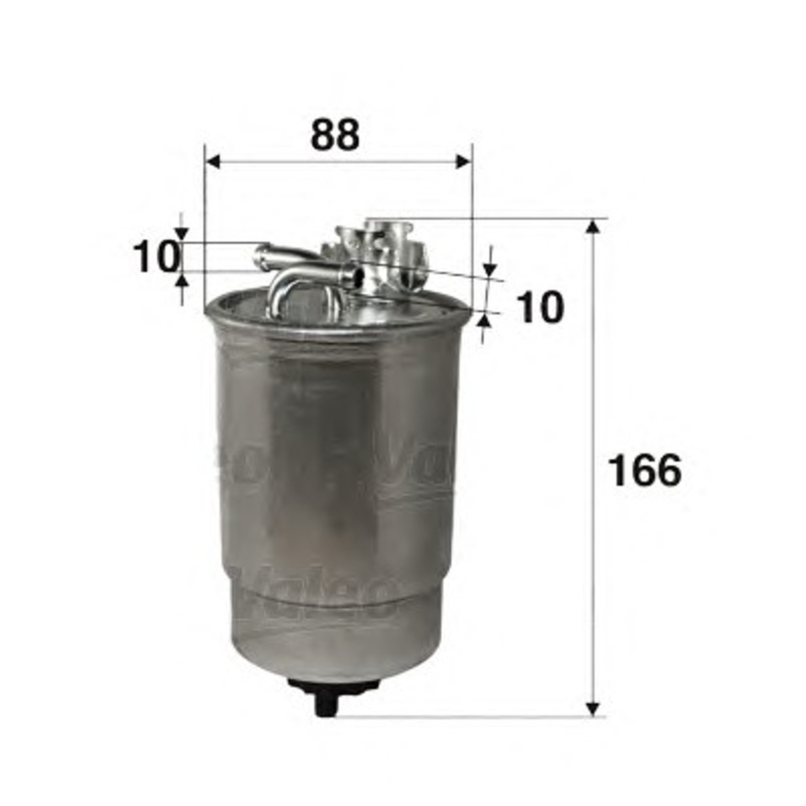 Фильтр топливный VALEO 587518