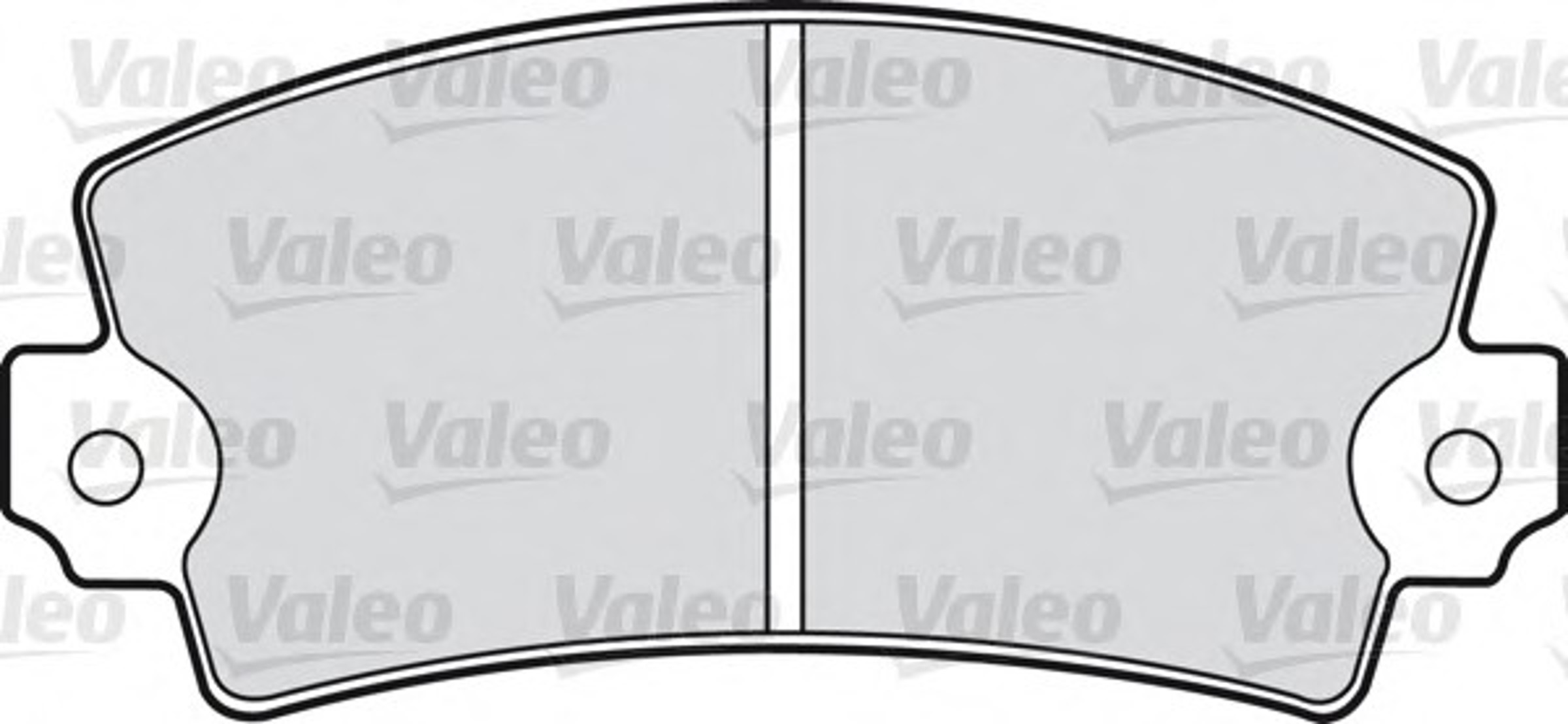 Комплект тормозных колодок дисковый тормоз VALEO 598078