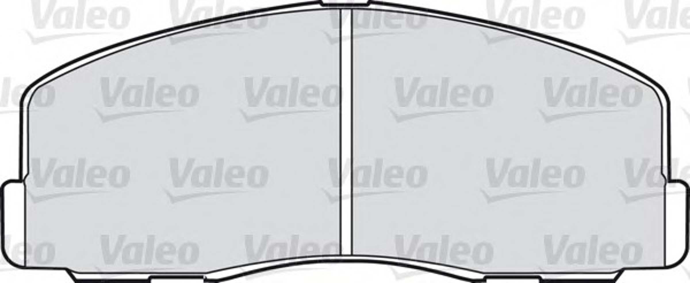 Комплект тормозных колодок дисковый тормоз VALEO 598220