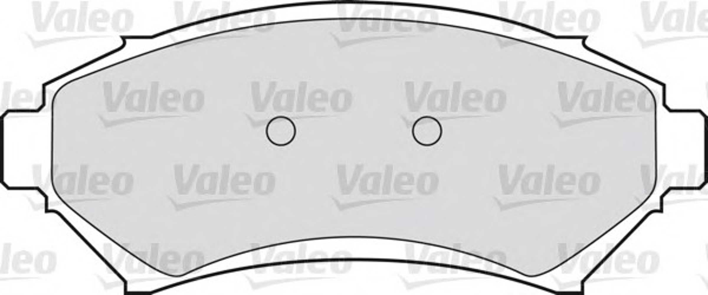 Колодки тормозные дисковые VALEO 598458