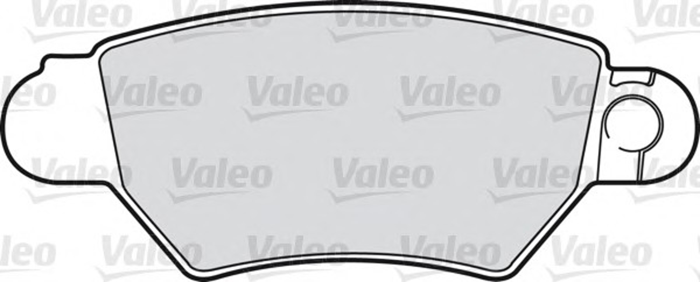 Колодки тормозные дисковые VALEO 598926