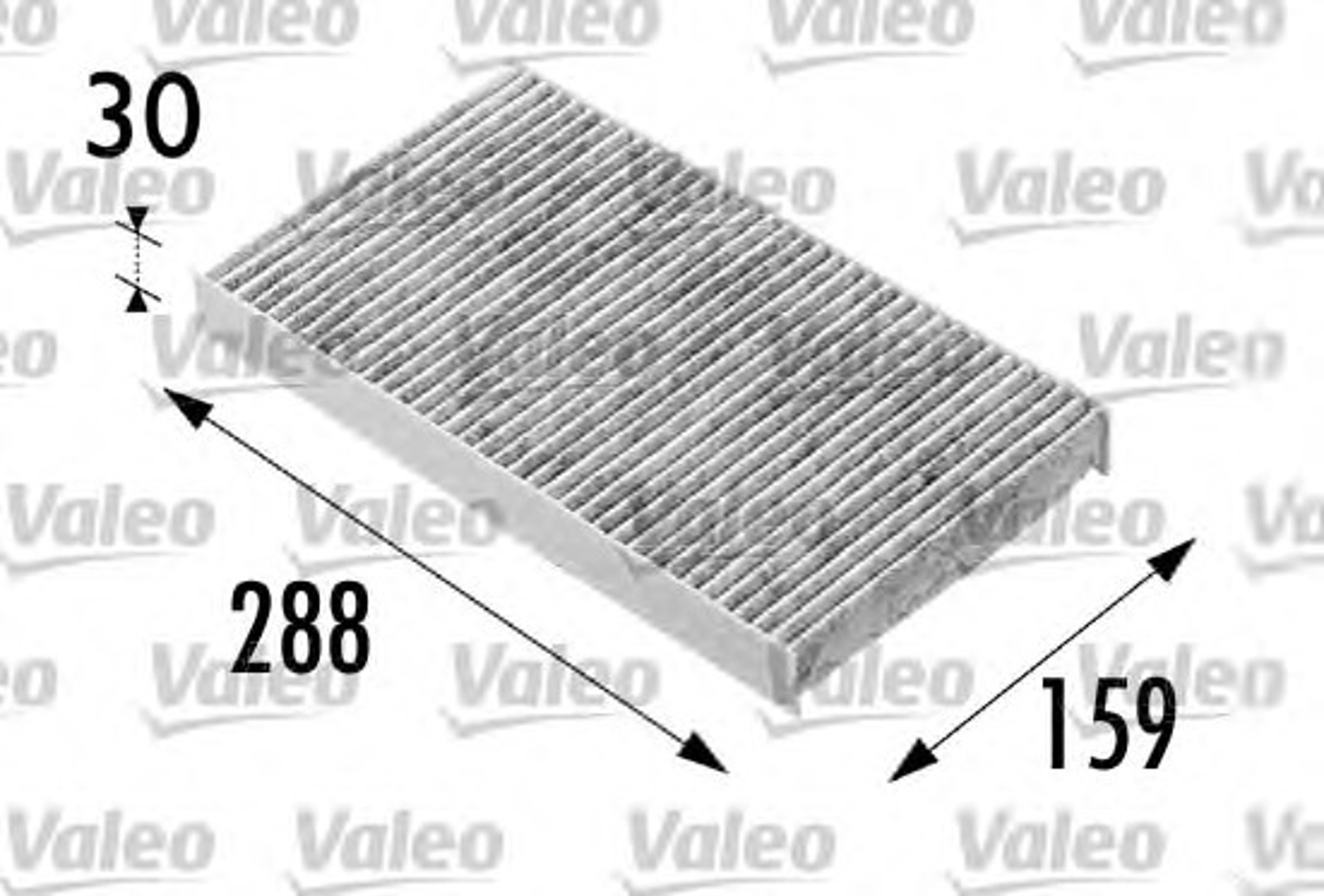 Фильтр салона VALEO 698687
