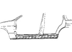 Входная пластина VAN WEZEL 1620103