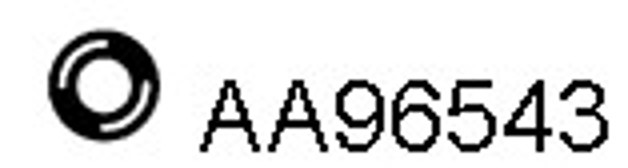 Уплотнительное кольцо труба выхлопного газа VENEPORTE AA96543
