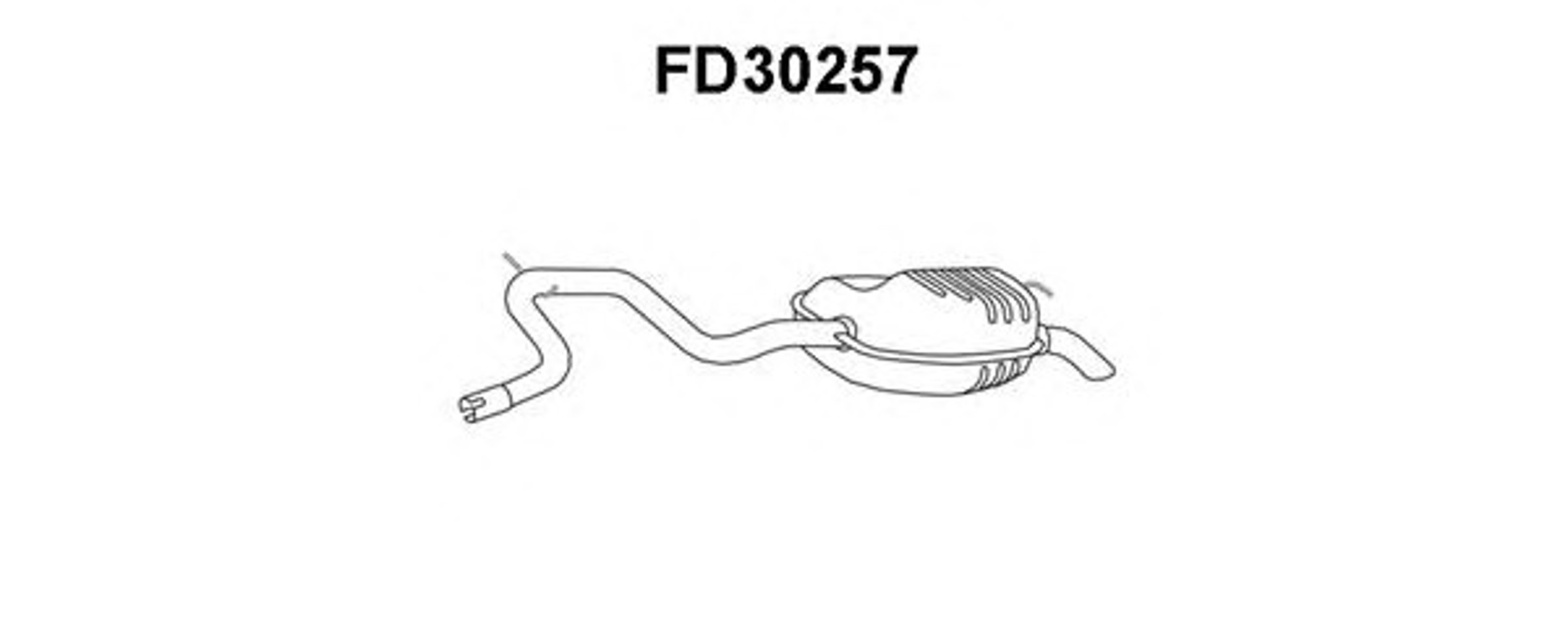 Глушитель VENEPORTE FD30257