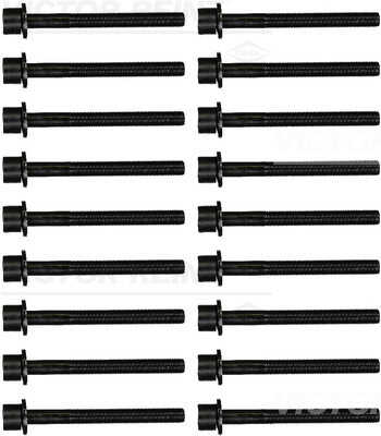Комплект болтов гбц (m11x122x1.25mm) nissan np300 pathfinder murano cabstar VICTOR REINZ 14-12697-01