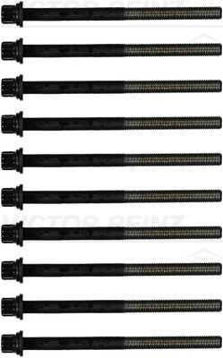 Комплект болтов гбц honda accord vi 1.8 i/2.0 i 97-03 odyssey 2.3 95-99 prelude v (m12x163x1.5mm) VICTOR REINZ 14-32337-02