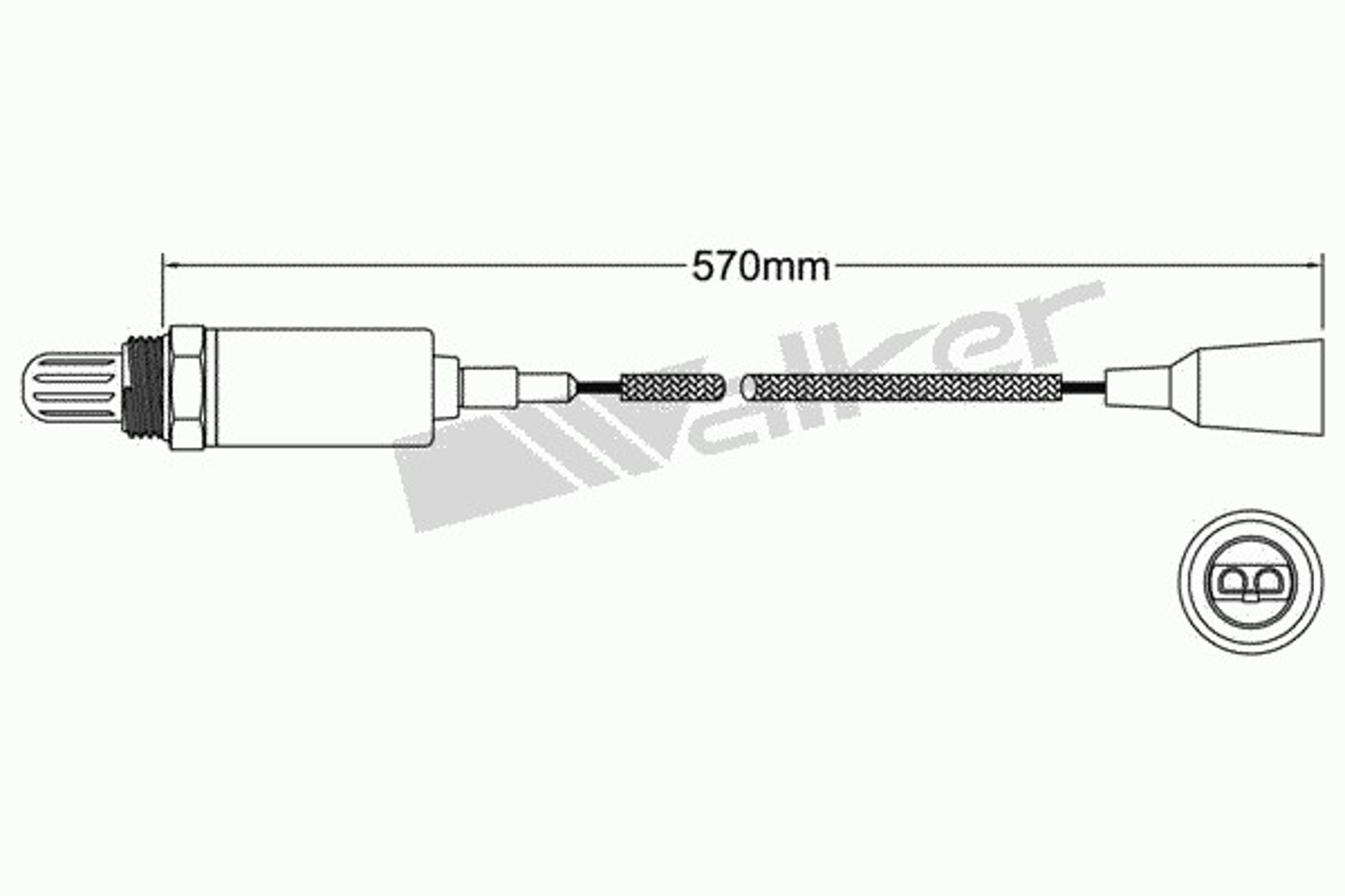 Лямбда-зонд WALKER PRODUCTS 250-21011