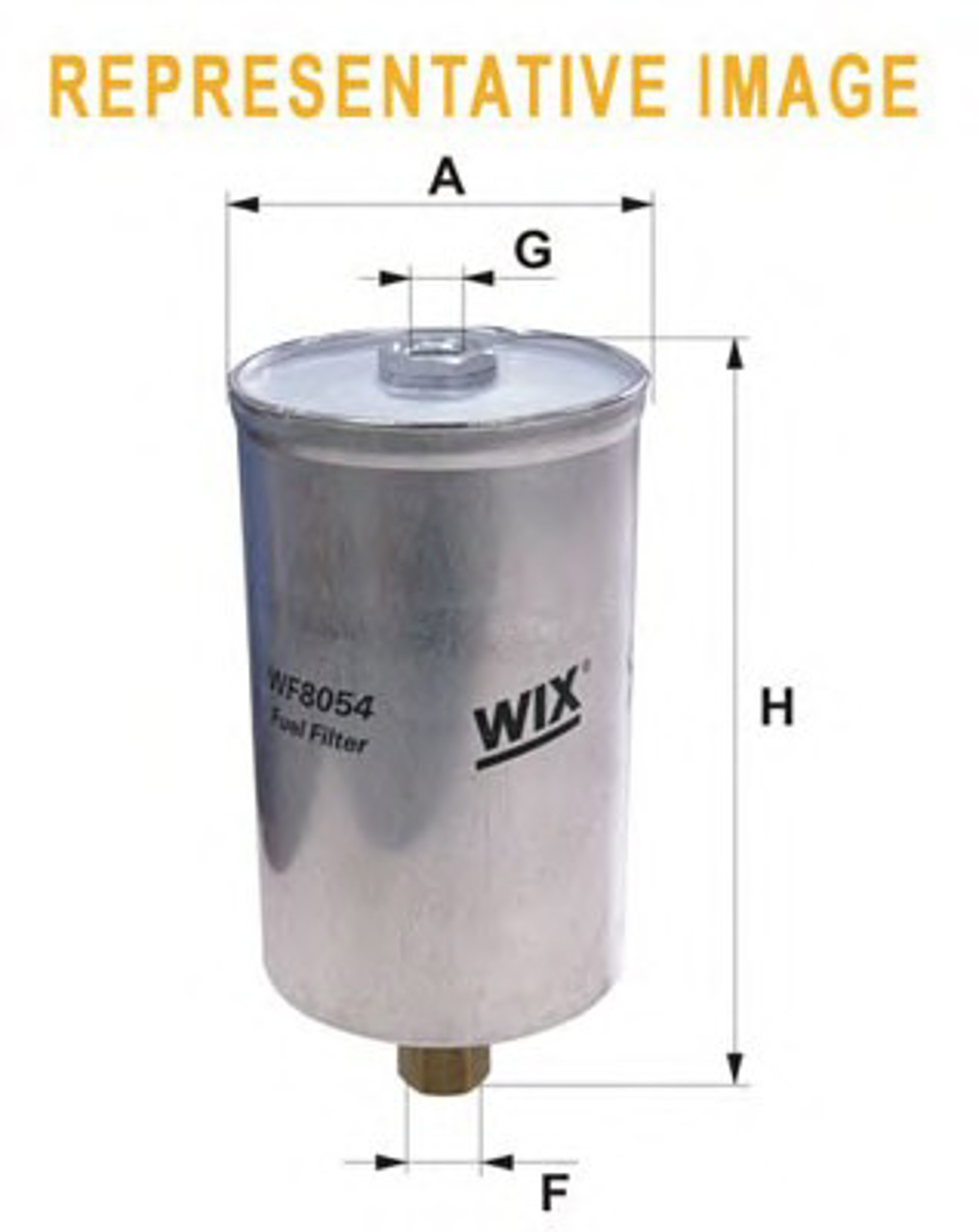 Фильтр топливный WIX WF8054