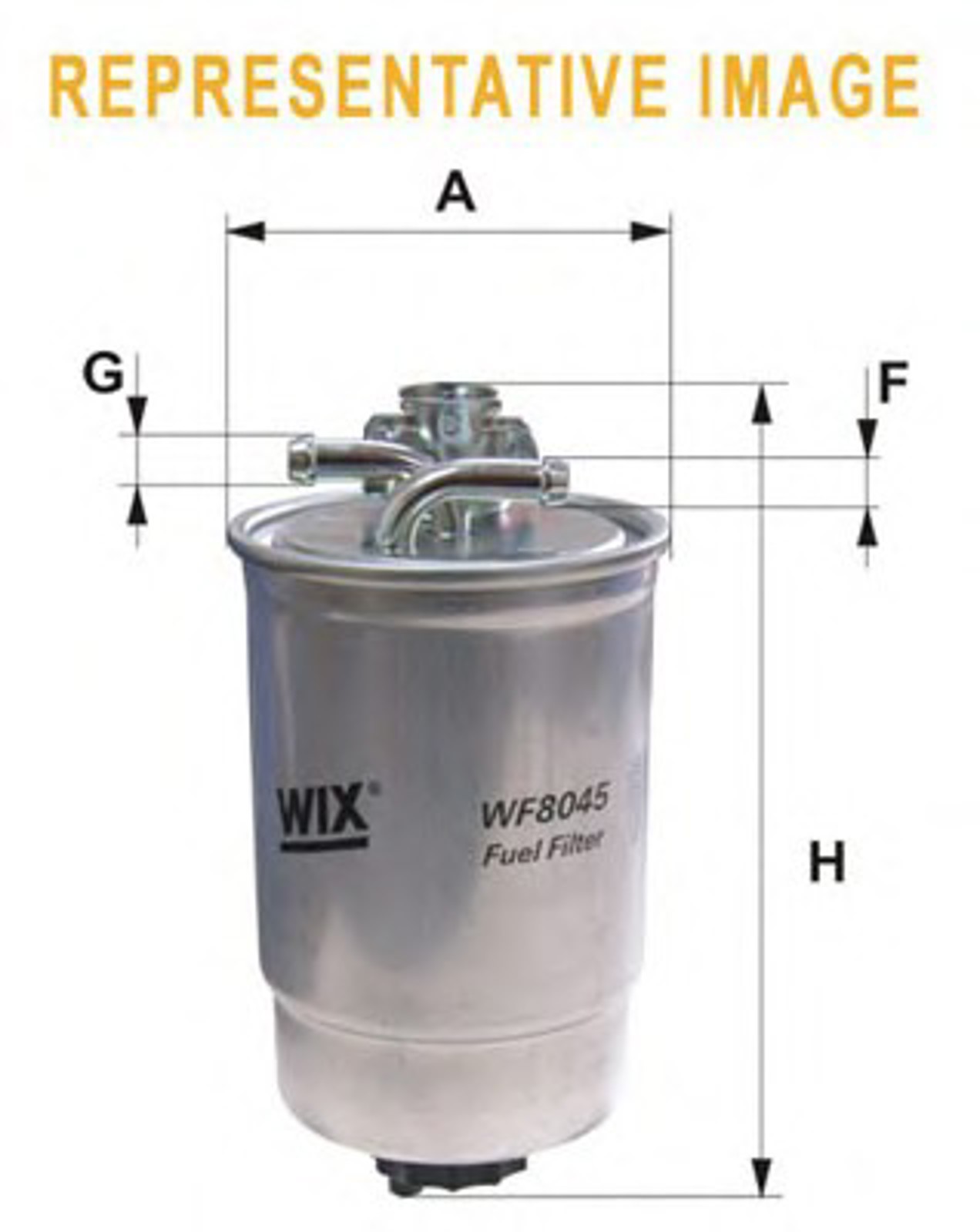 Фильтр топливный WIX WF8197