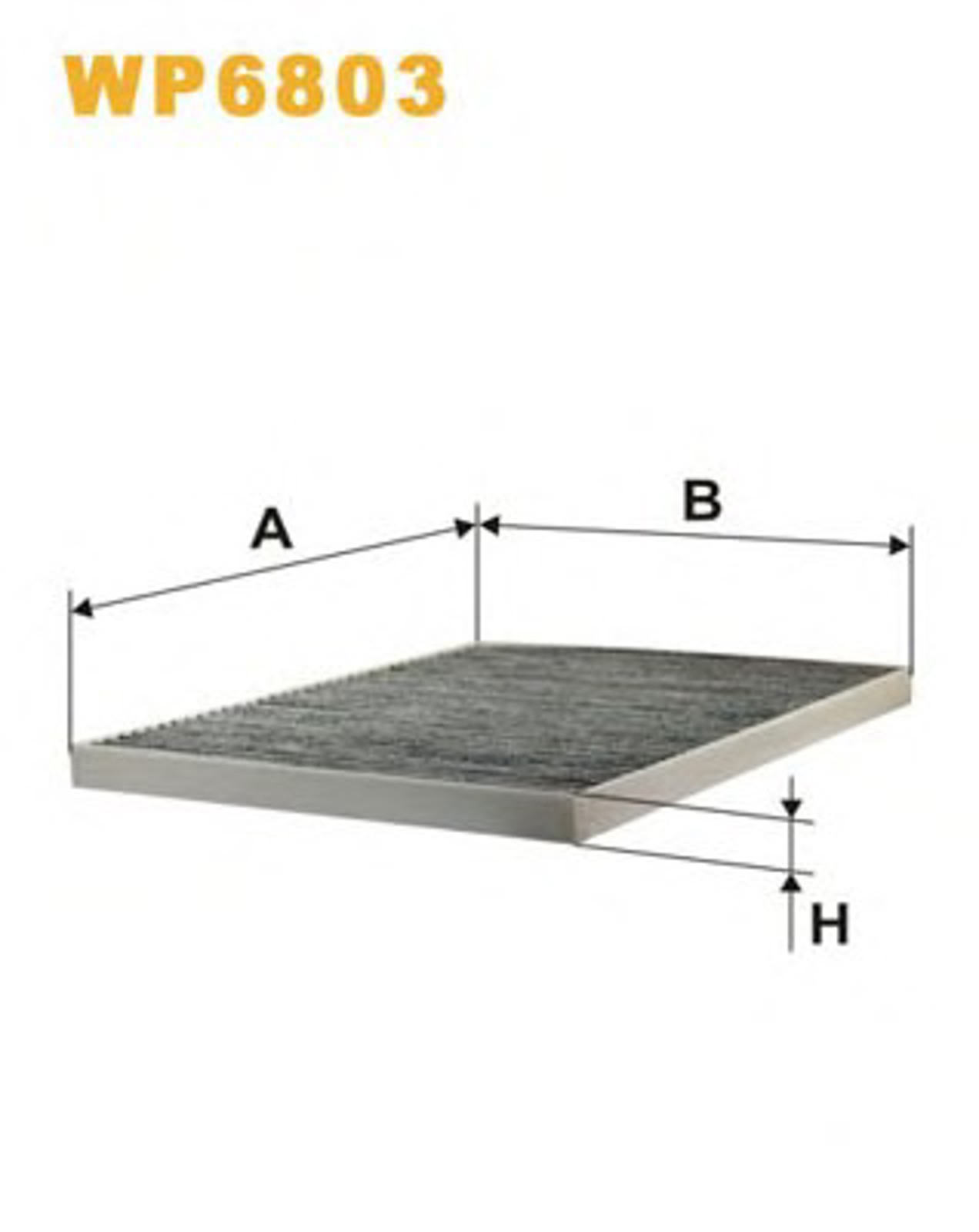 Фильтр салона WIX WP6803
