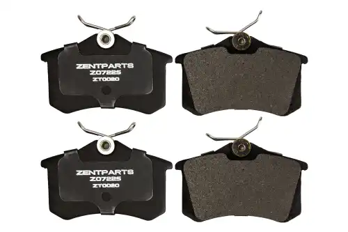 Z07225 колодки дисковые задние ZENTPARTS Z07225