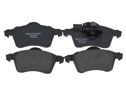 Z07444 колодки дисковые передние ZENTPARTS Z07444