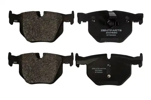 Z07520 колодки дисковые задние ZENTPARTS Z07520