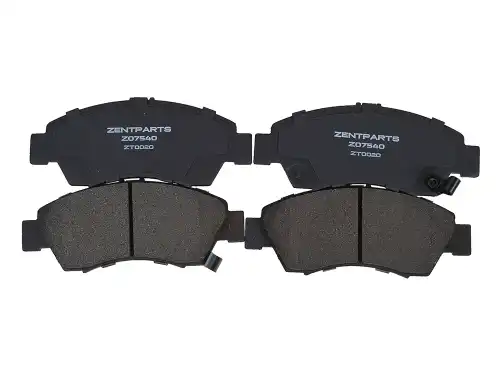 Z07540 колодки дисковые передние ZENTPARTS Z07540