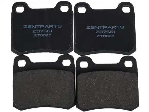 Z07661 колодки дисковые задние ZENTPARTS Z07661