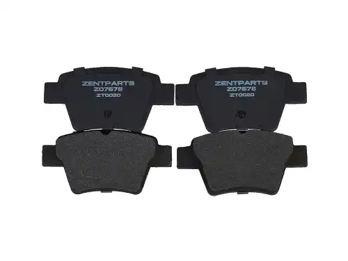 Z07678 колодки тормозные дисковые ZENTPARTS Z07678