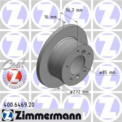 Тормозные диски ZIMMERMANN 400.6469.20