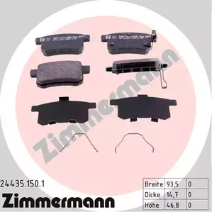 Тормозные колодки ZIMMERMANN 24435.150.1