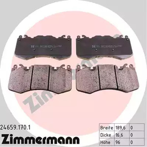 Тормозные колодки ZIMMERMANN 24659.170.1