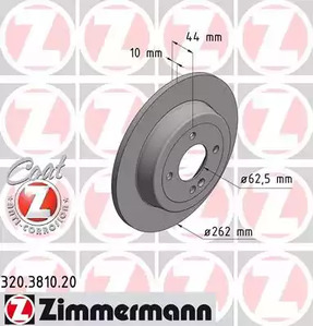 Тормозные диски ZIMMERMANN 320.3810.20