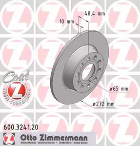 Тормозные диски ZIMMERMANN 600.3241.20